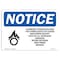 Signmission OSHA Notice Sign, 3.5" Height, 5" Width, Flammable Storage Building Fuel Sign With Symbol, Landscape OS-NS-D-35-L-12779 - alternate 1